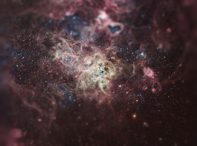 Illustration for article titled Beautiful tilt-shift photos turn the Universe into precious jewels